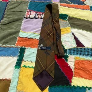 Vintage Polo Ralph Lauren Hand Crafted Mens Golfing Silk Tie